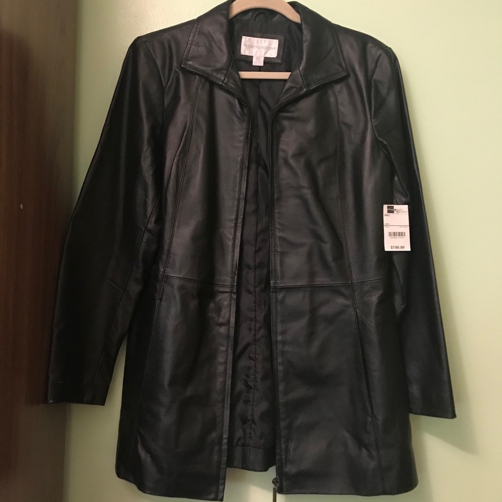 worthington leather jacket